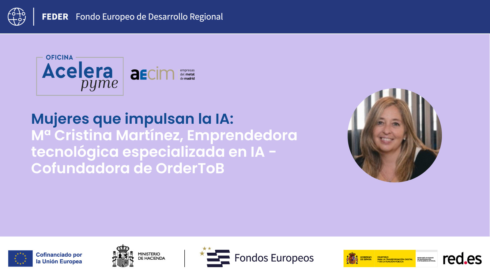Acelera Pyme AECIM Cristina Martinez entrevista